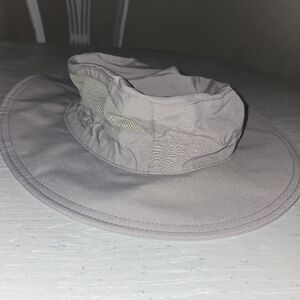 Wide Brim Outdoor Sun Hat in Light Taupe UV Protection New